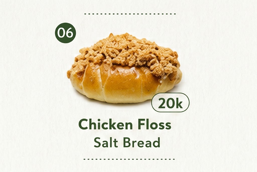 Chicken Floss Salt Bread