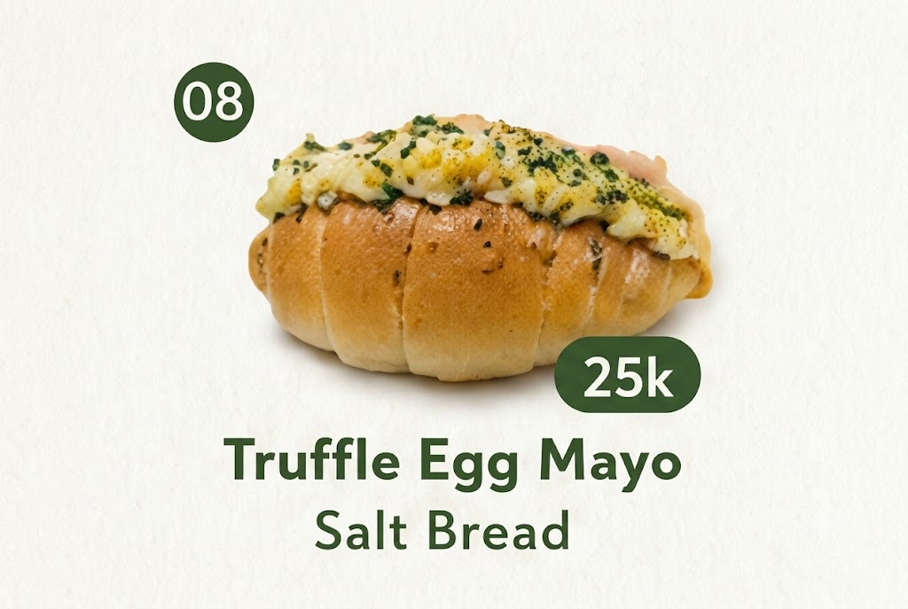 Truffle Egg Mayo Salt Bread